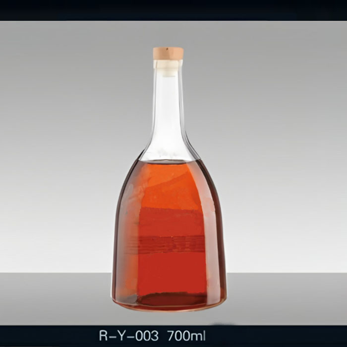 Glass Decanter with Cork
