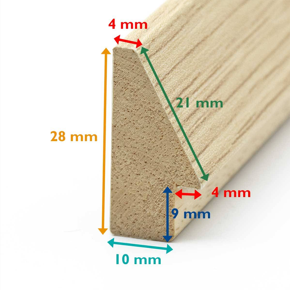 Cadre Photo Premium Urban Chêne