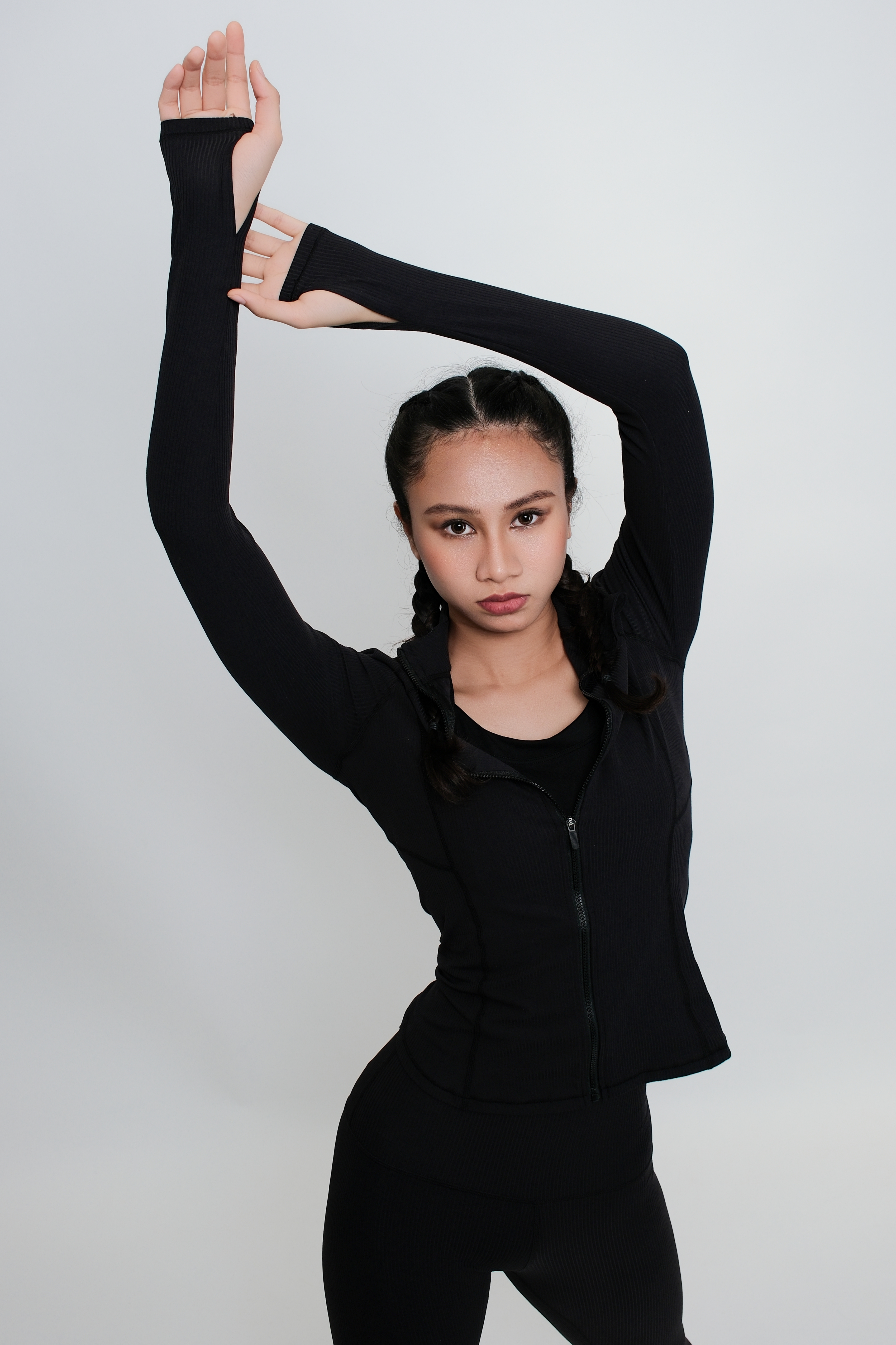 Daz Ribbed Sculpt Fit Jacket