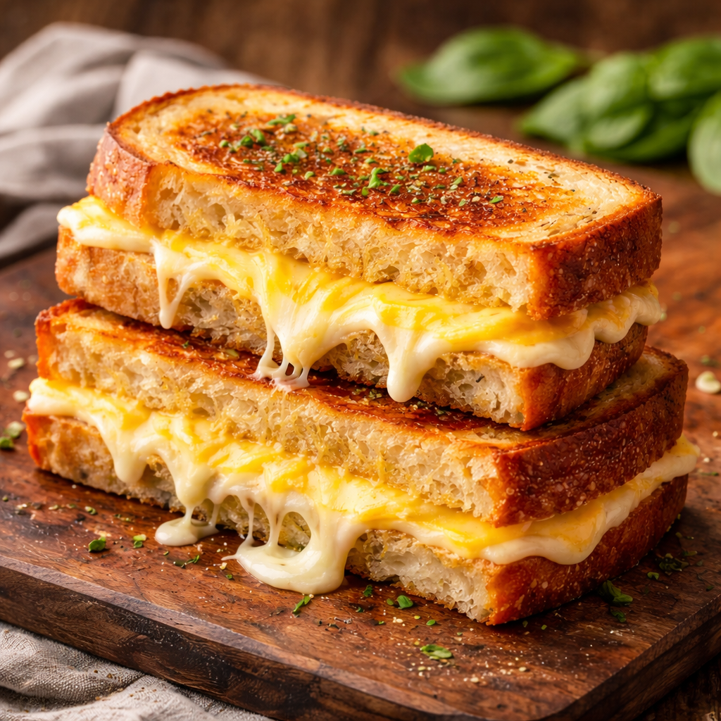 Gourmet Grilled Cheese Sandwich