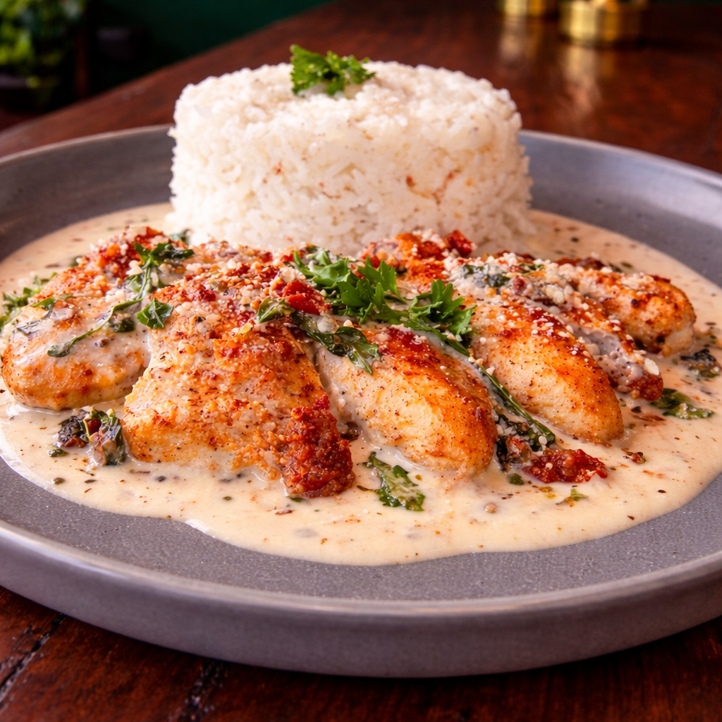 House Creamy Tuscan Chicken