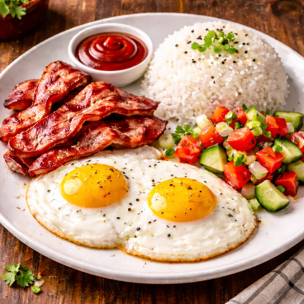 Bacon & Egg Breakfast Plate