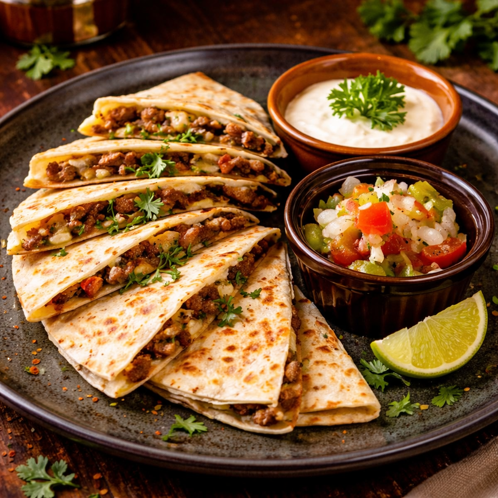 Beef Quesadilla Platter