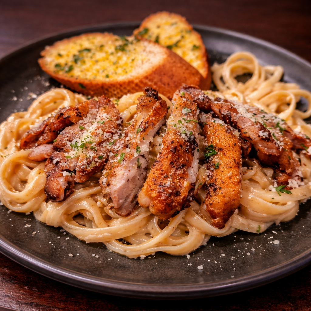 Classic Kitchen Chicken Alfredo Pasta