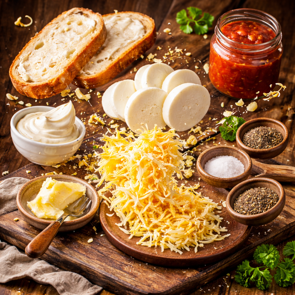 Gourmet Grilled Cheese Sandwich