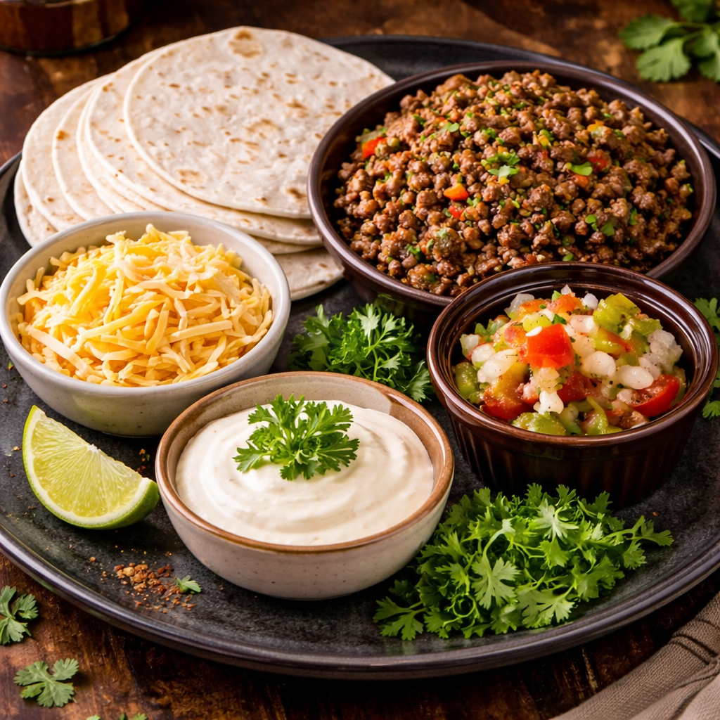 Beef Quesadilla Platter