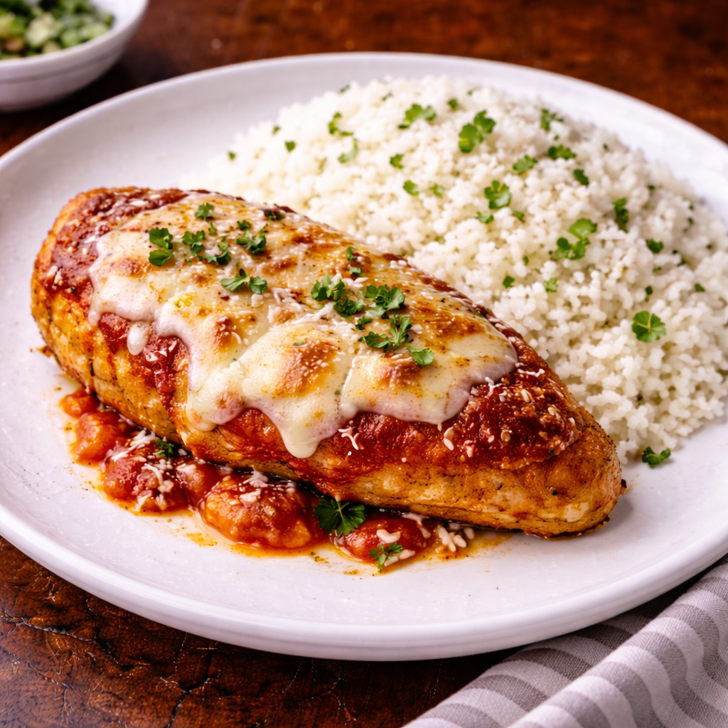 Classic Chicken Parmigiana