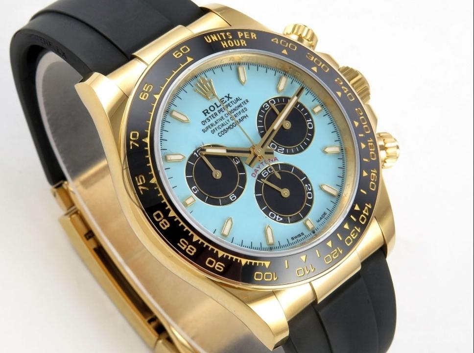 Daytona 126518 VSF 1:1 Best Edition Tiffany Blue Dial on Oysterflex Strap VS4131 V2 Weighted