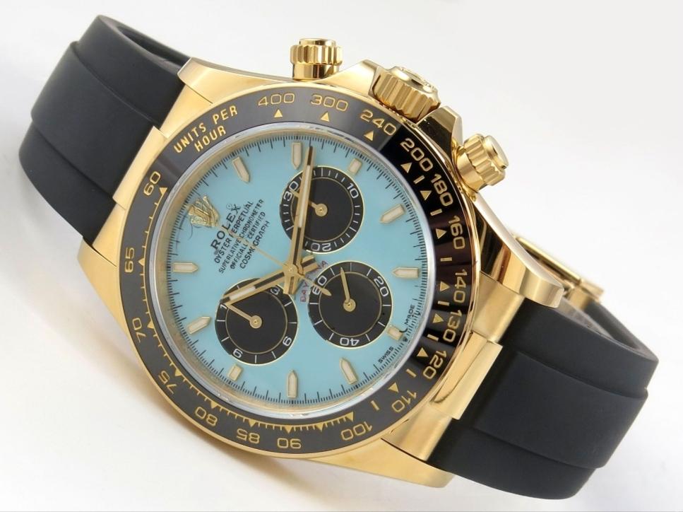 Daytona 126518 VSF 1:1 Best Edition Tiffany Blue Dial on Oysterflex Strap VS4131 V2 Weighted