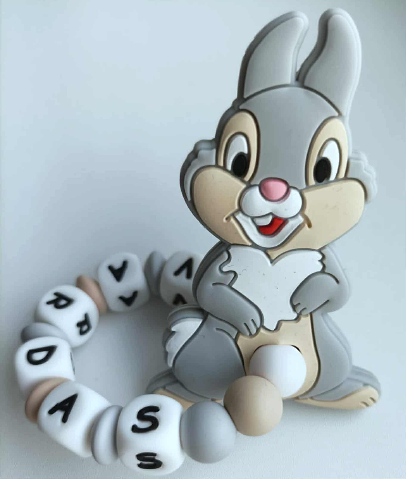 Silikoninis kramtukas su vardu