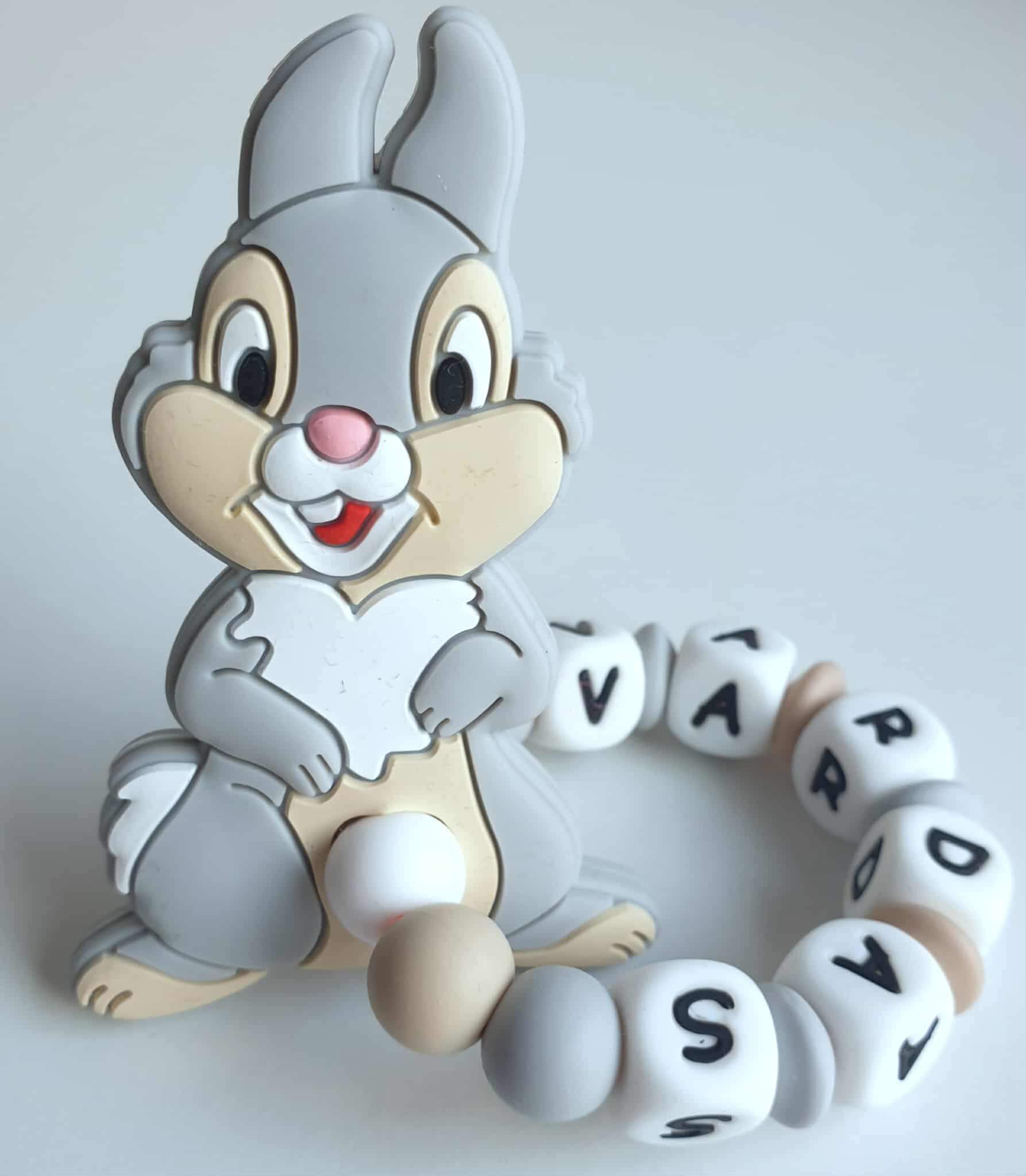 Silikoninis kramtukas su vardu