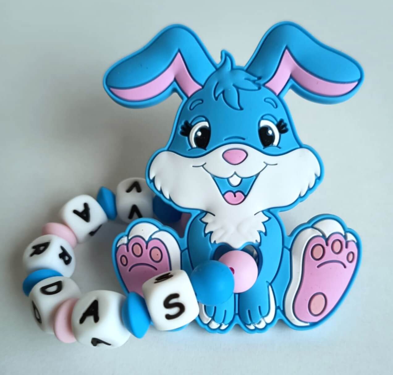 Silikoninis kramtukas su vardu