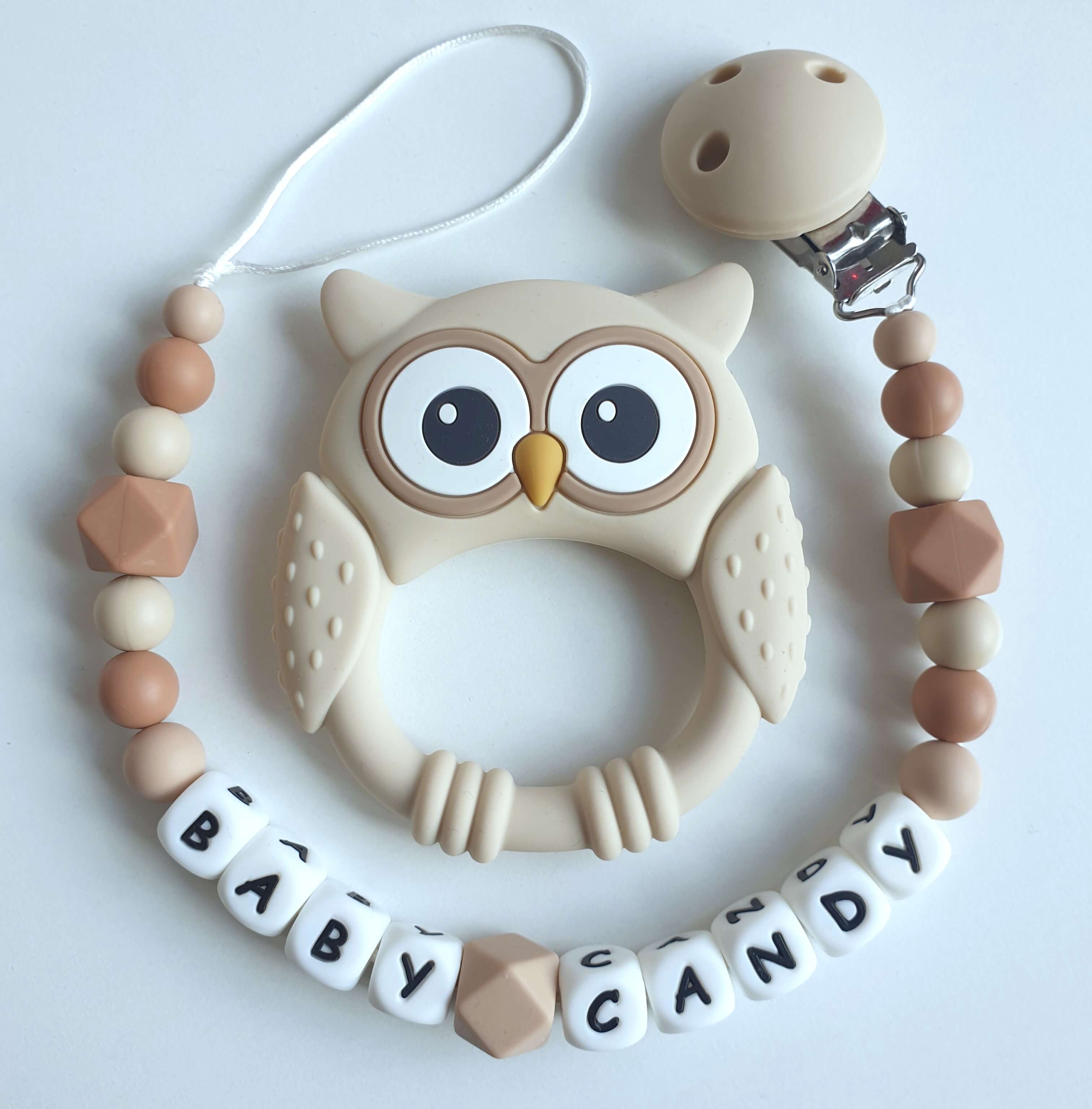 Kramtuko ir čiulptuko laikiklio komplektas kūdikiui