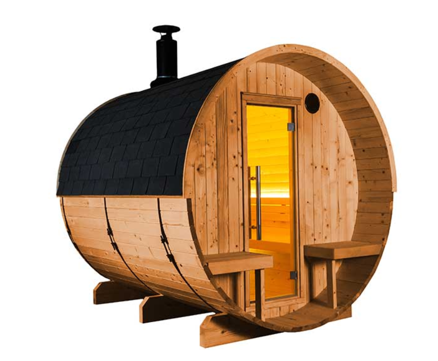Sauna finlandese a botte
