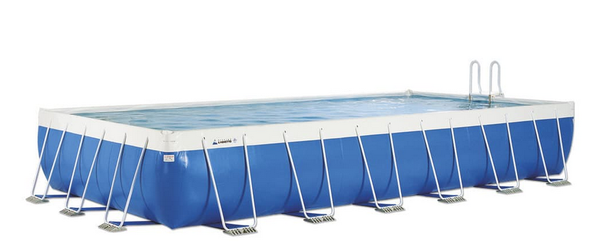 Piscina fuori terra morbide