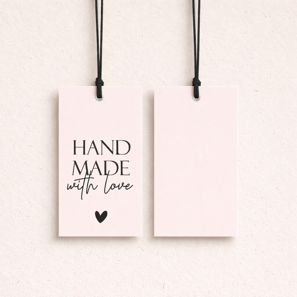 Swing Tag ''Handmade with love'' 