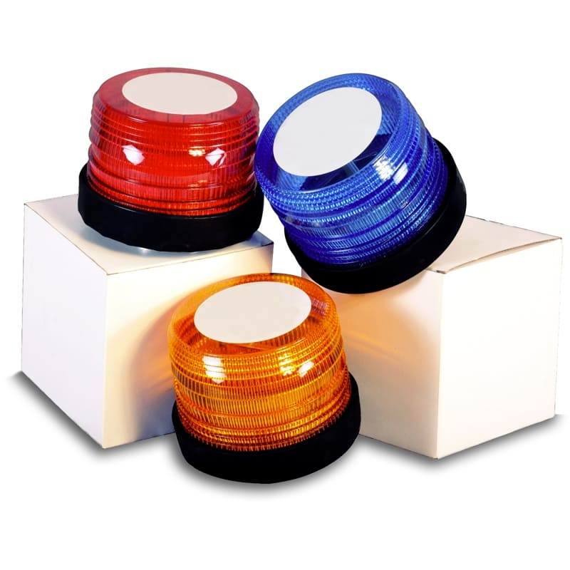 Baliza led azul apernada 12/24 volts