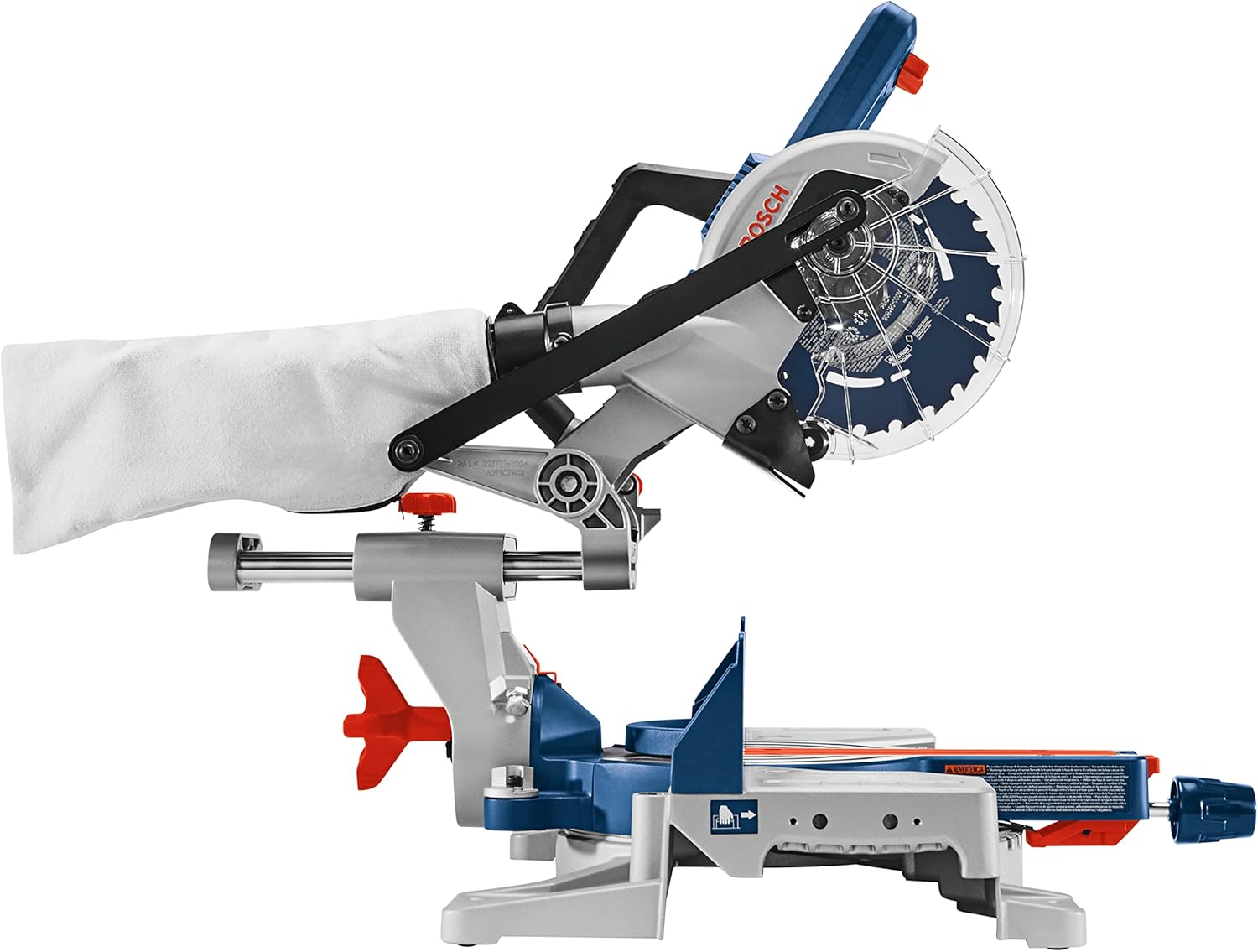 BOSCH GCM18V-07SN14 PROFACTOR™ 18V 7-1/4 In. Single-Bevel Slide Miter Saw Kit with (1) CORE18V 8 Ah High Power Battery