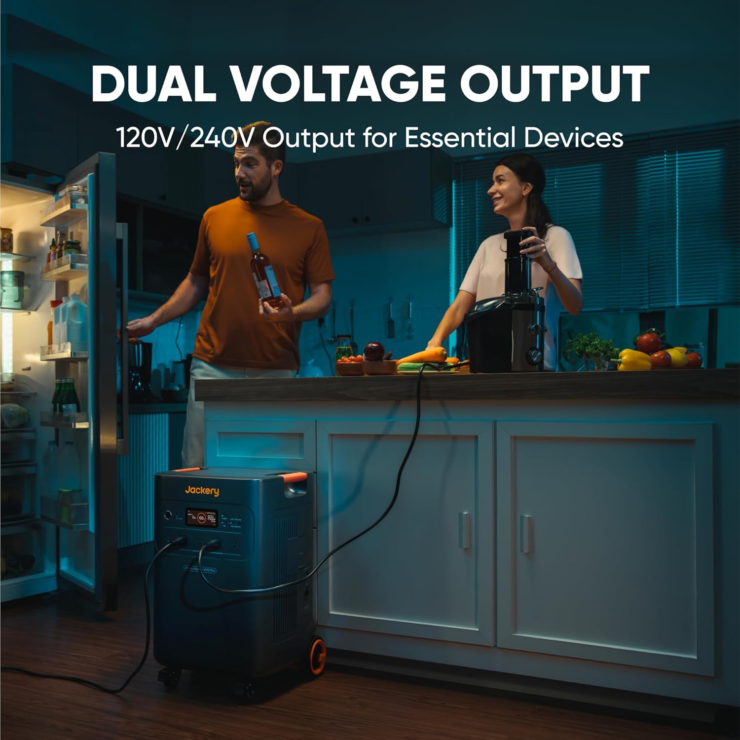 Jackery Solar Generator 5000 Plus with 500W(85Wx6) Solar Panels