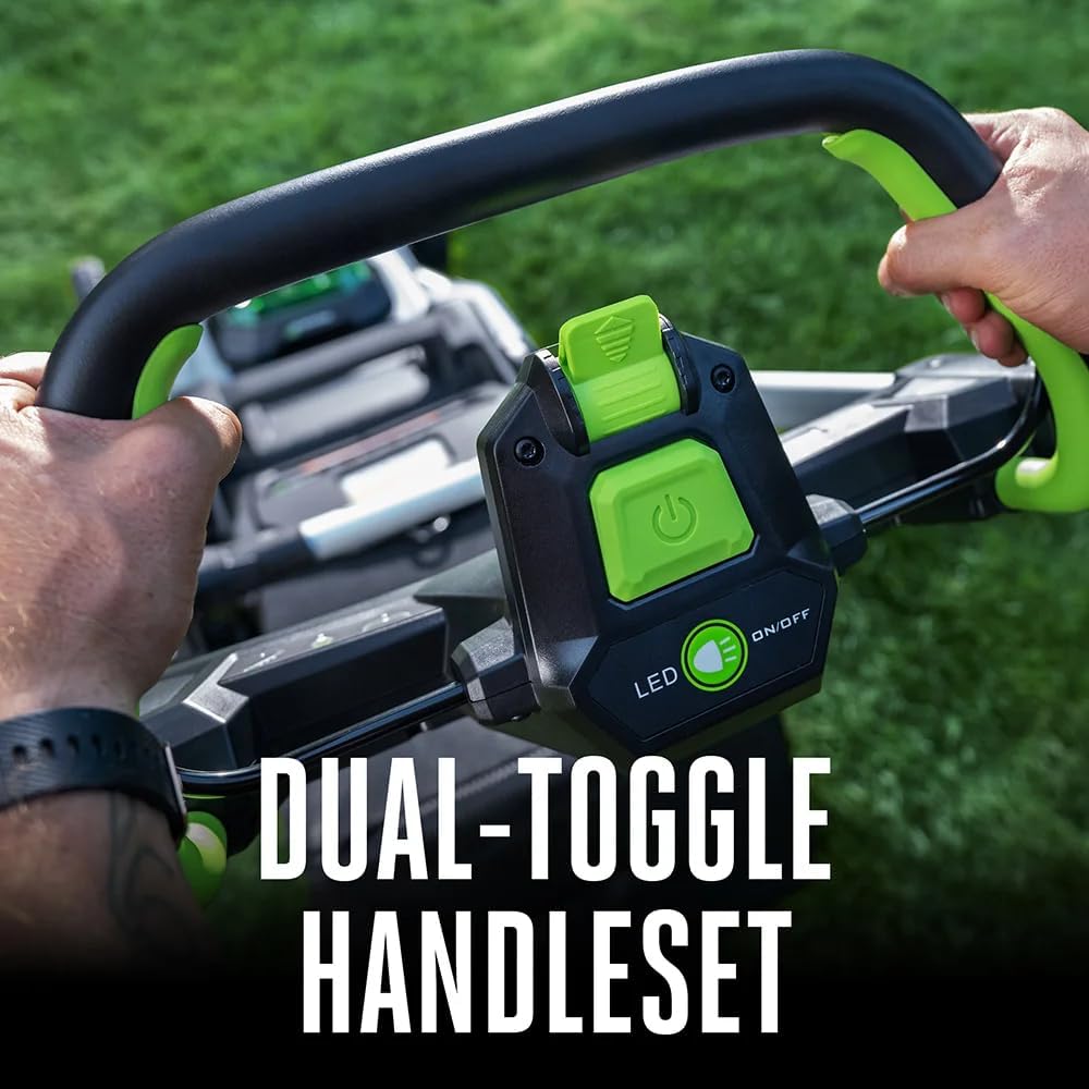 EGO POWER+ Electric Lawn Mower, Self-Propelled Cordless, Includes 56V 6.0Ah Battery And 320W Charger - LM2114SP