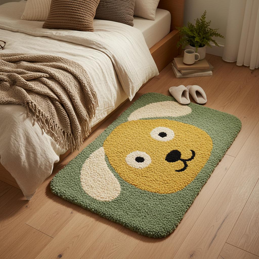 Cute Dog Area Rug