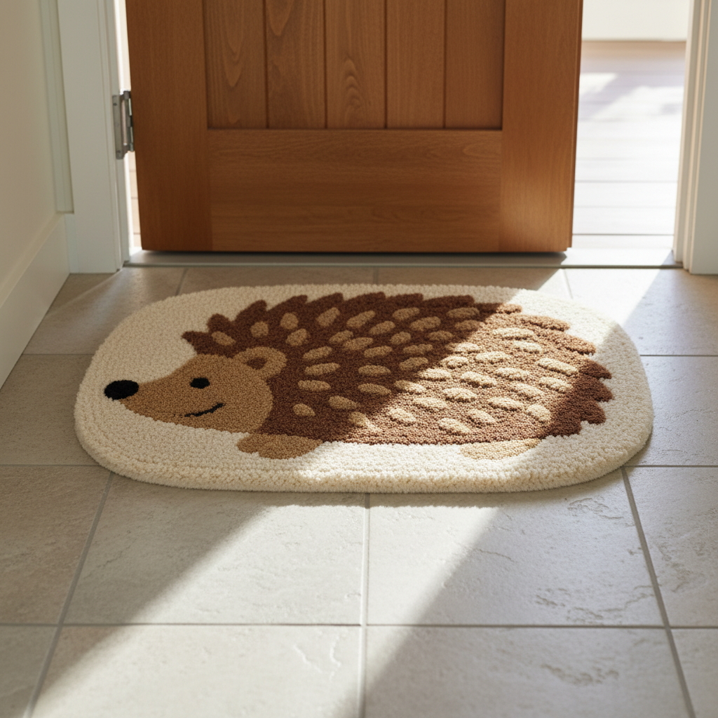 Hedgehog Tufted Rug