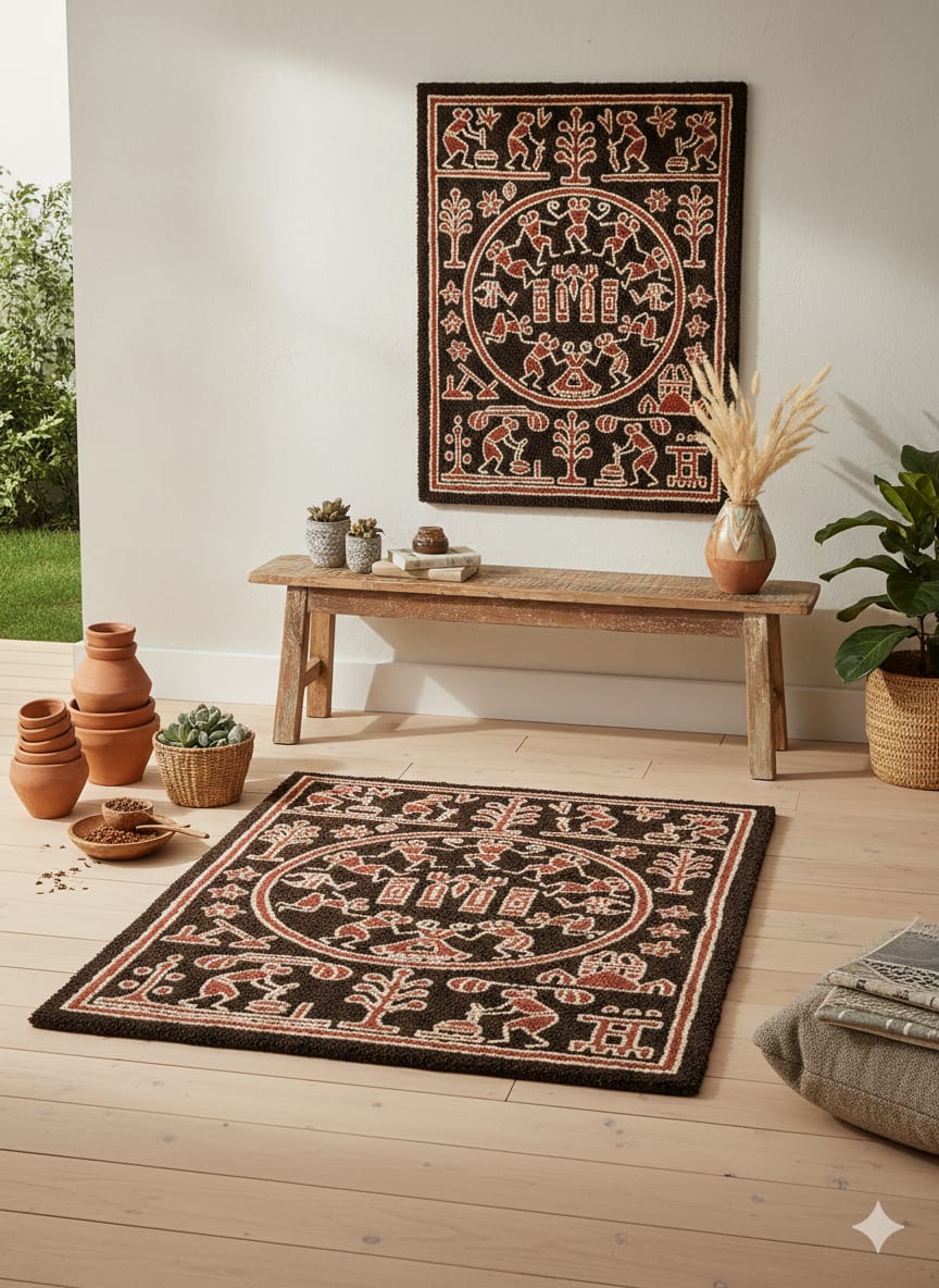 Boho Chic Area Rug