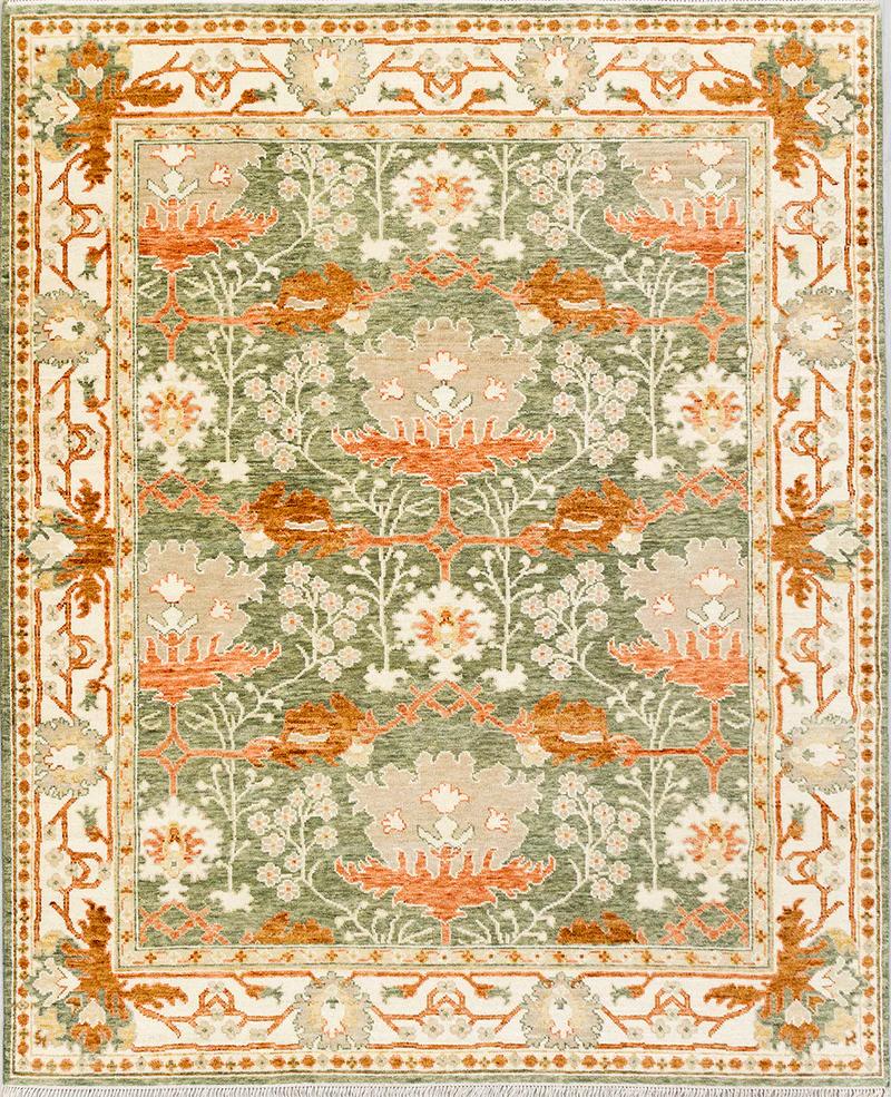 Floral Oriental Area Rug