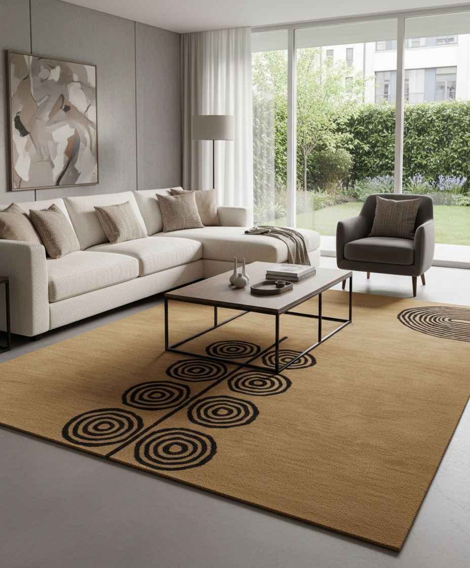 Geometric Pattern Area Rug