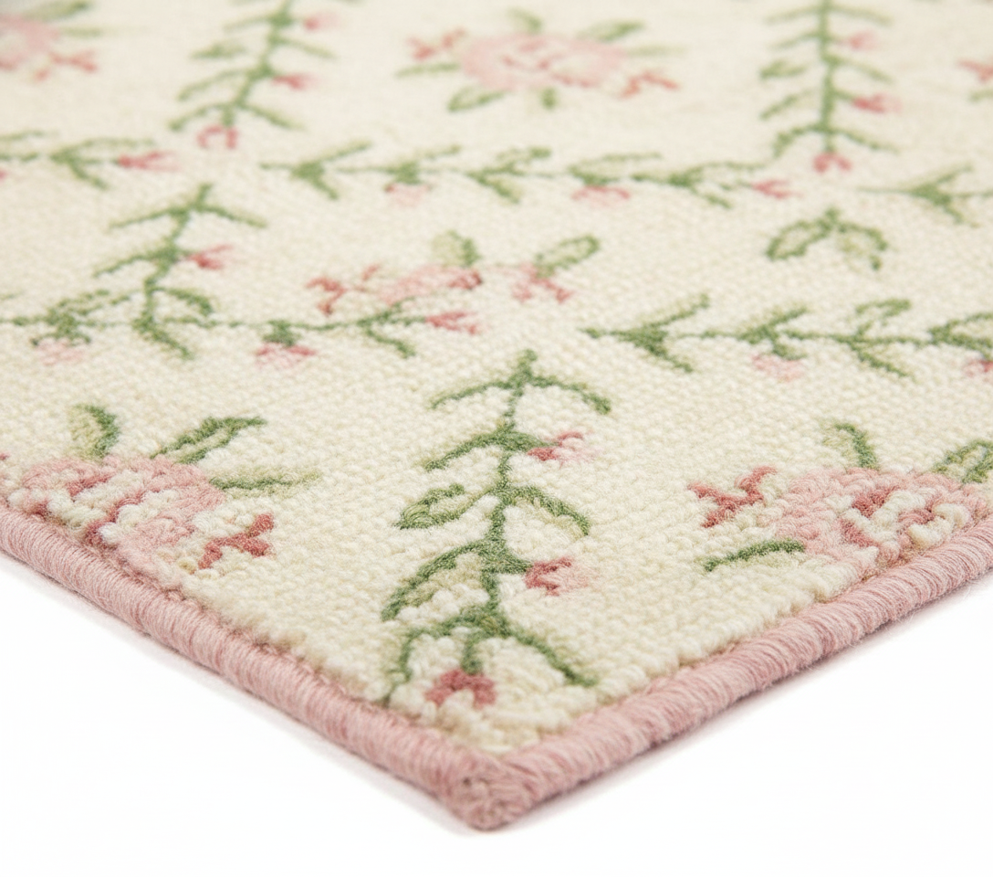 Floral Pattern Area Rug