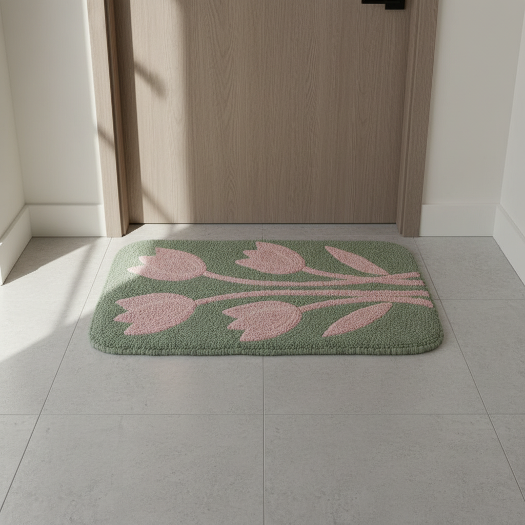 Floral Entry Mat
