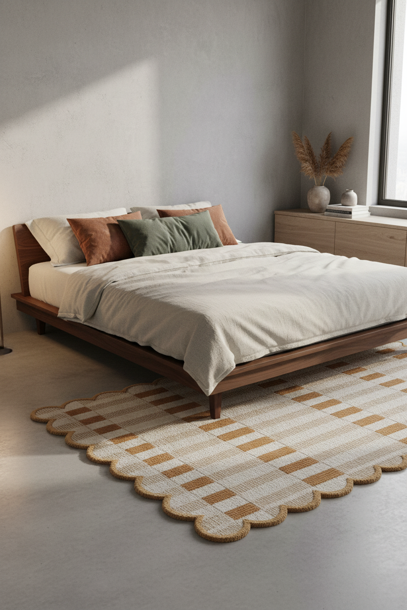Modern Wooden Bed Frame
