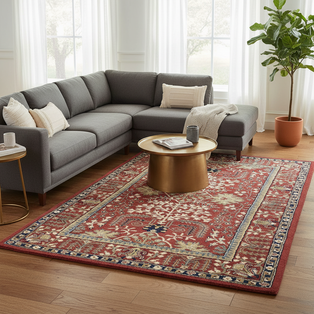 Persian Style Decorative Area Rug