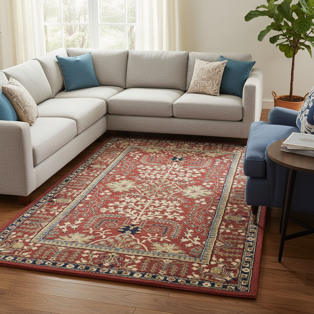 Persian Style Decorative Area Rug