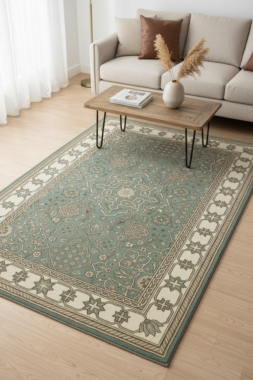 Elegant Persian-Inspired Area Rug