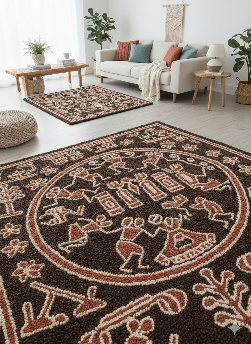 Boho Chic Area Rug