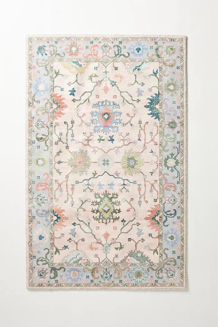 Floral Pattern Area Rug