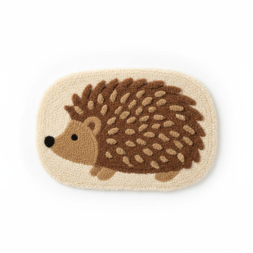 Hedgehog Tufted Rug