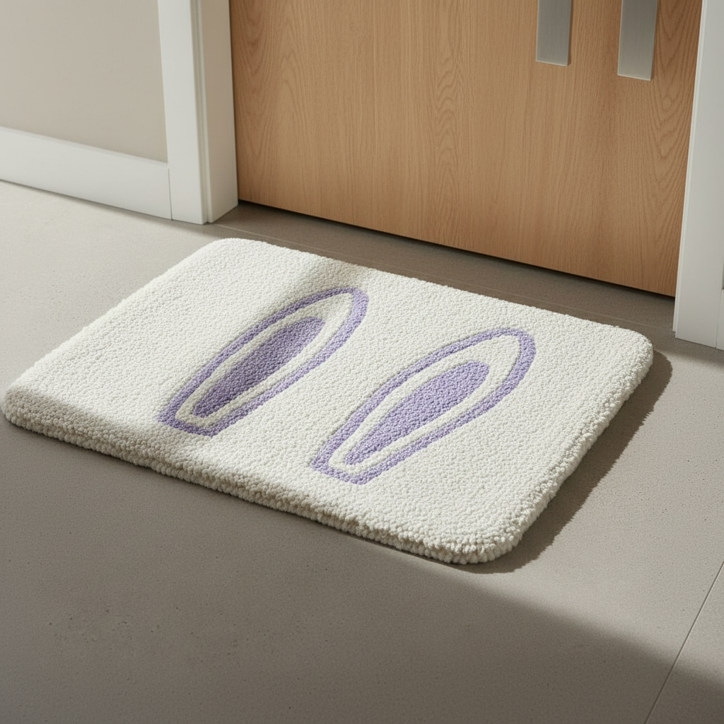 Cozy Footprint Bath Mat