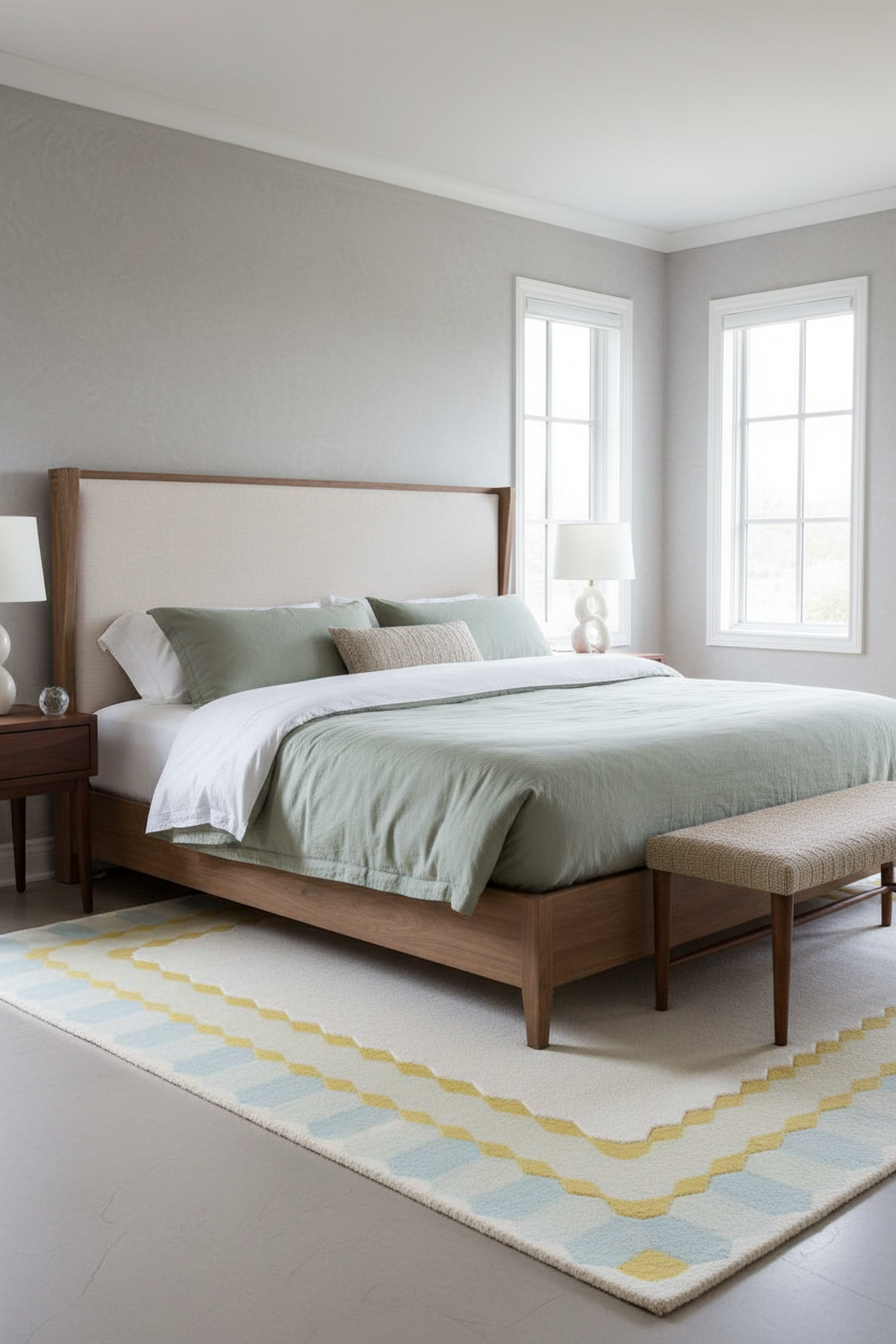 Geometric Pattern Area Rug