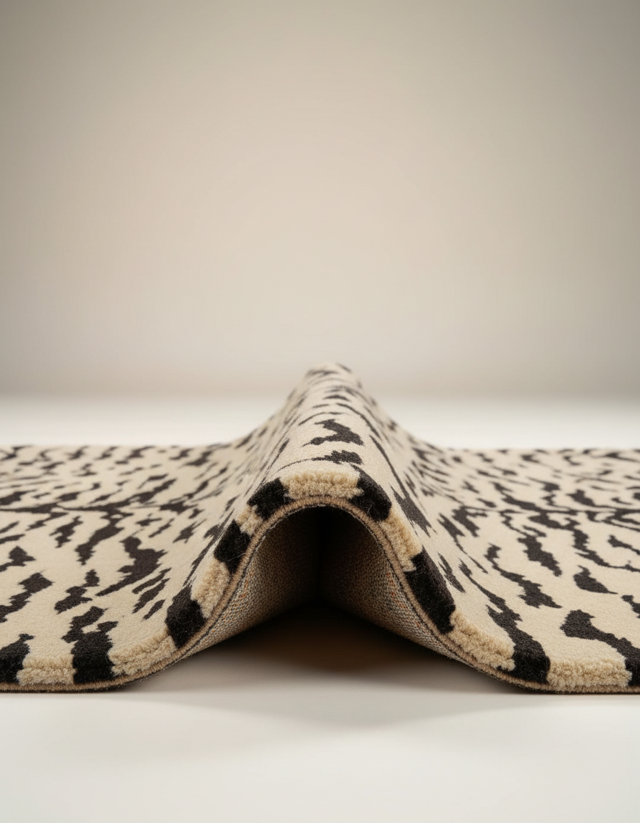 Tiger Print Area Rug