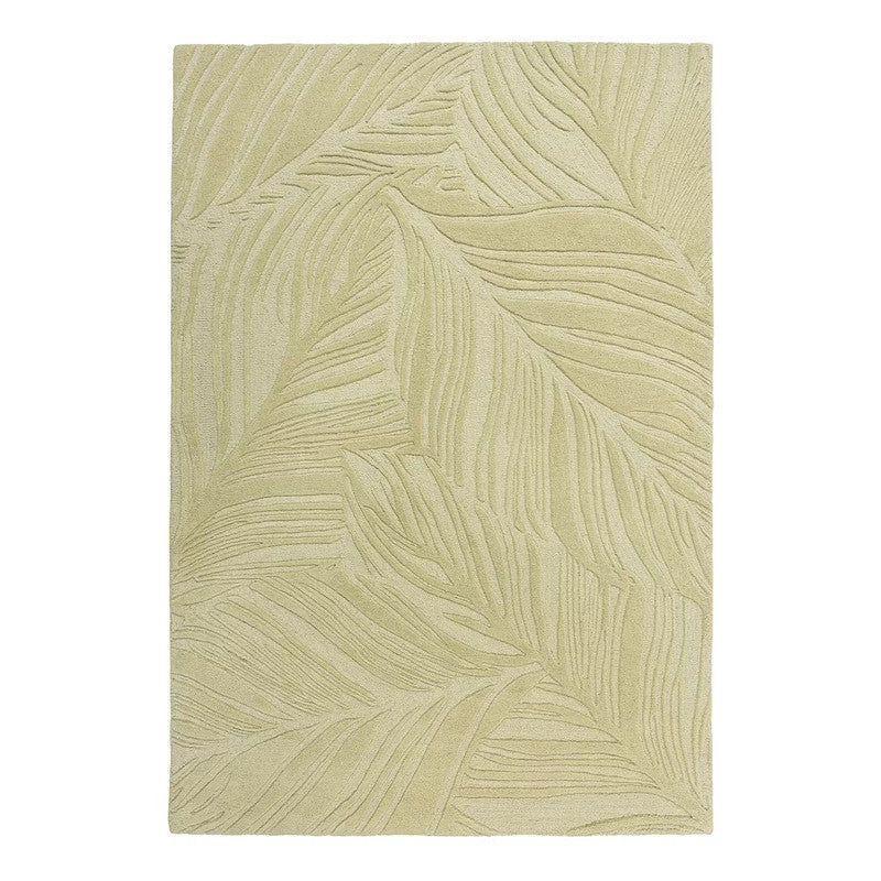 Textured Leaf Area Rug