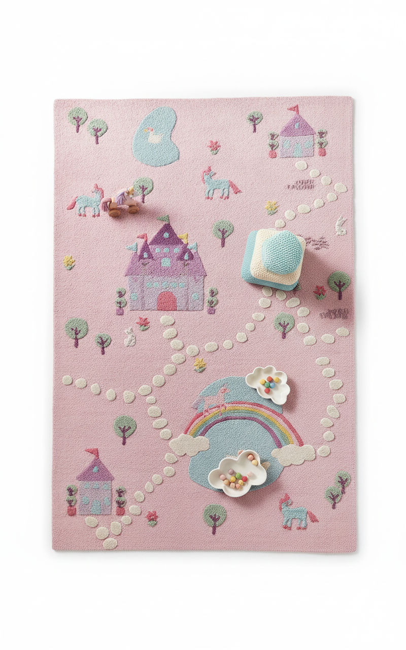 Kids Fantasy Play Rug
