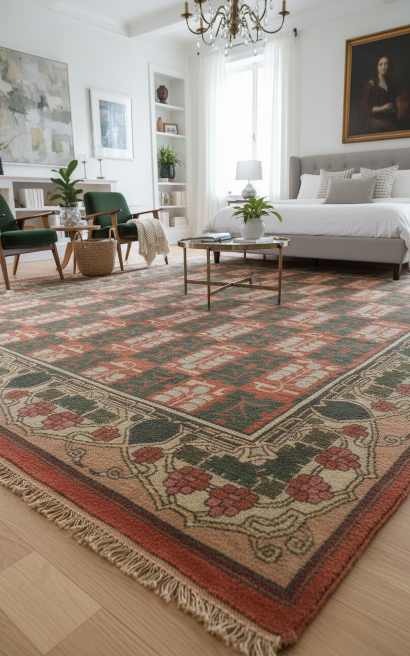 Vintage Persian Area Rug