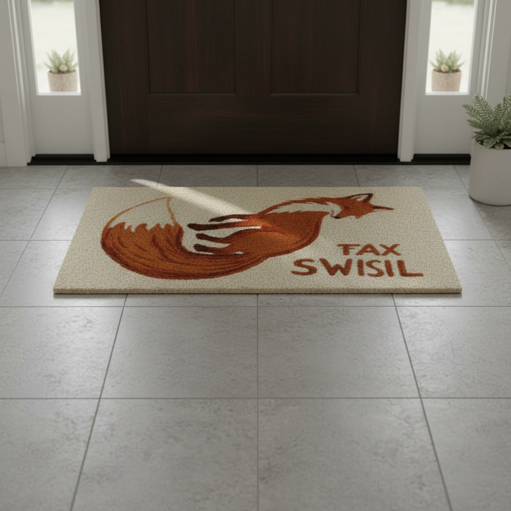 Fox Design Area Rug