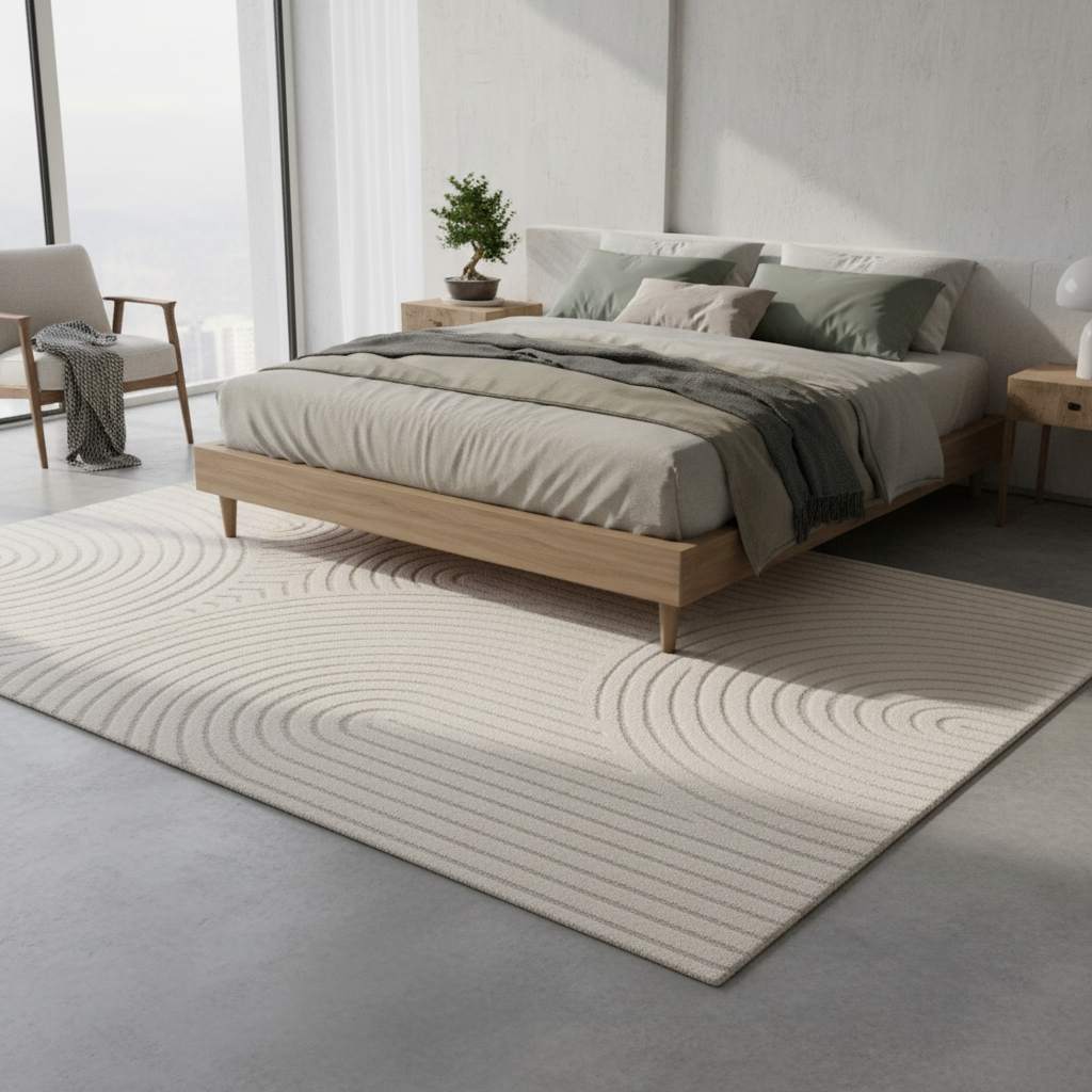 Textured Modern Area Rug