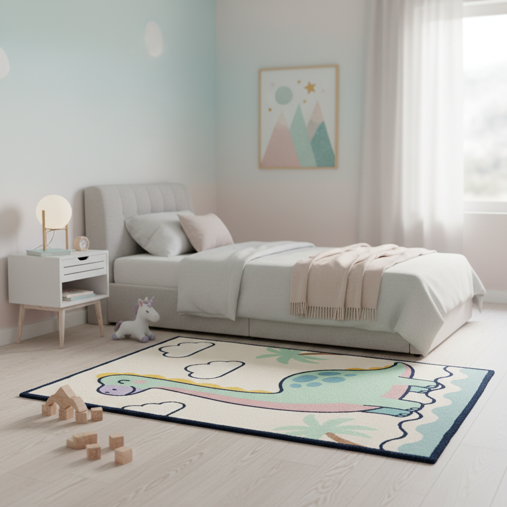 Dinosaur Kids Area Rug