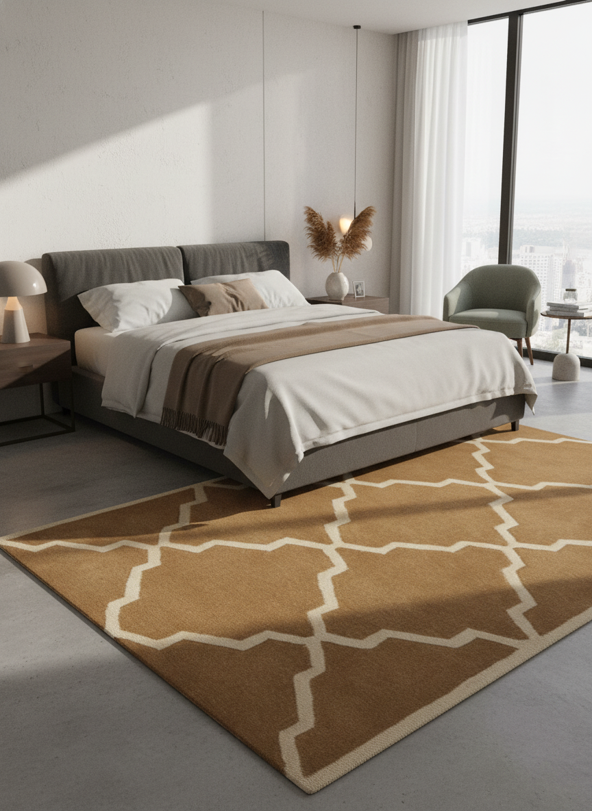 Geometric Pattern Area Rug