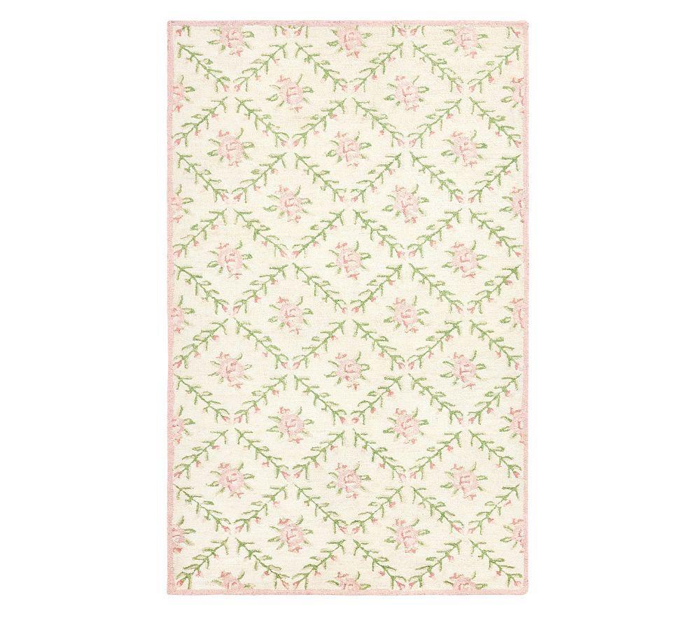 Floral Pattern Area Rug