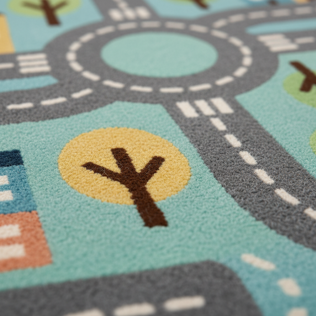 Kid's Play Road Rug